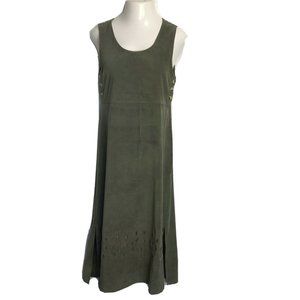 J.A. Studio Vintage Modest Dress Sz S Green